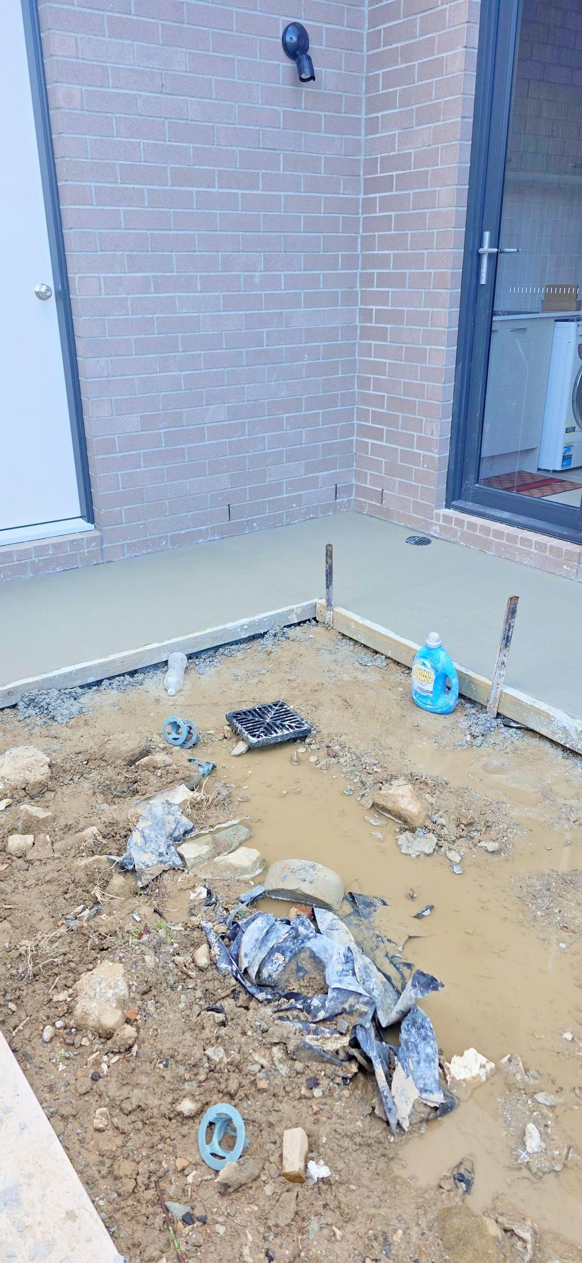 Concrete reinstatement job — Photo 3