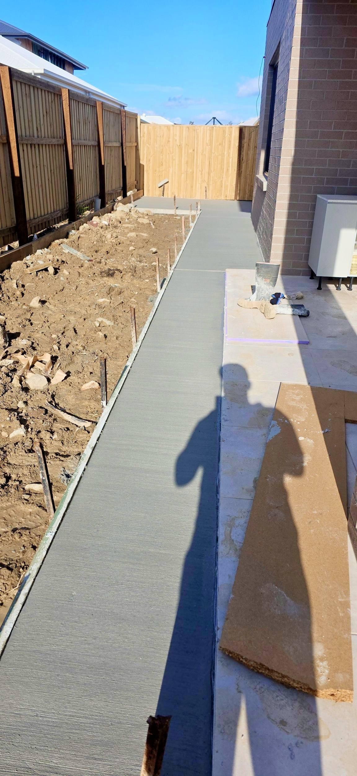 Concrete reinstatement job — Photo 8