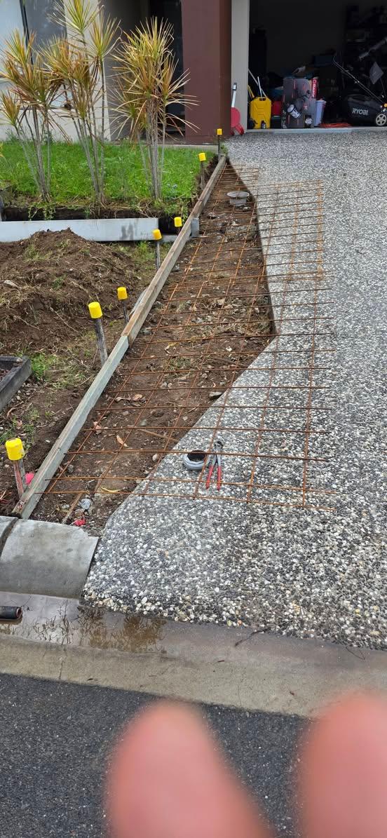 Driveway extension project — Photo 6