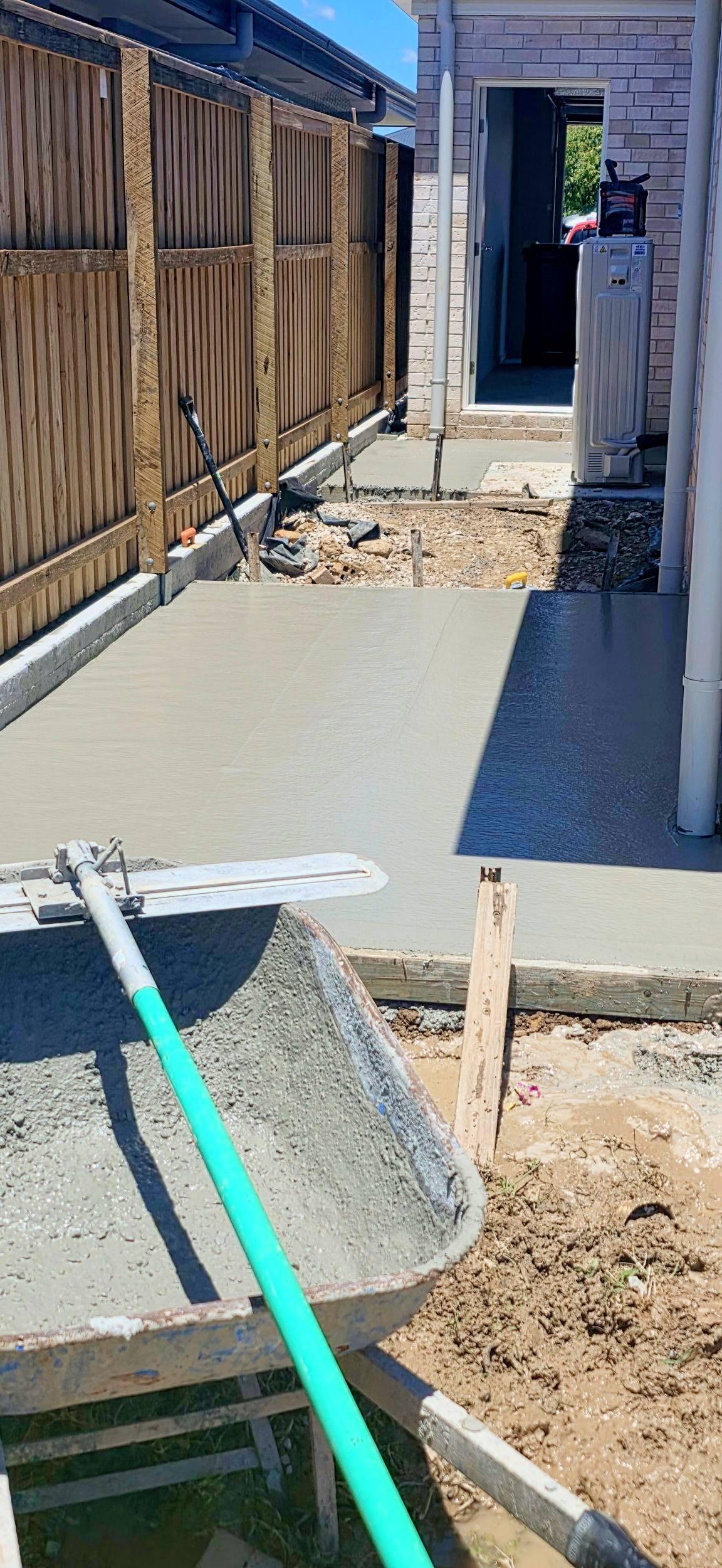 Maintained pathways at a Queensland strata property